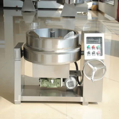 50l Candy and Sauces Cooker 50 Liter Industrial Cooking Pot with Mixer Industrial Food Mixer