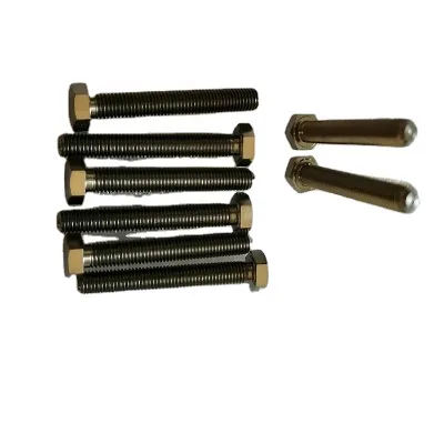 Titanium Hex Bolt DIN 933 Standard CNC Machined with Cutting & Welding Services