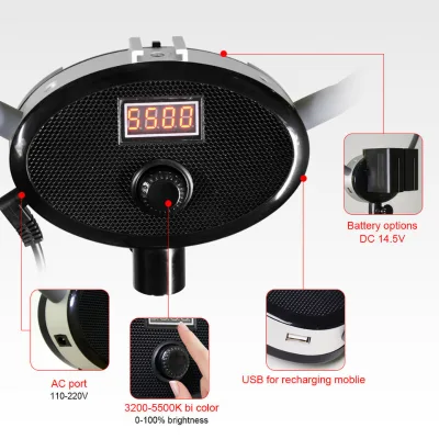 RGB LED Video Light Handheld Fill Light Studio Light