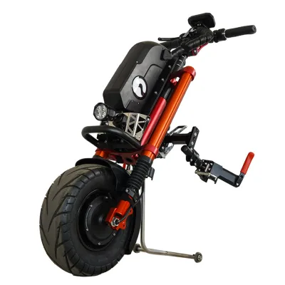Q3 13 Inch Electric Driving Wheelchair Handcart Electric Tricycle Linked Front 1000W High-speed Motor