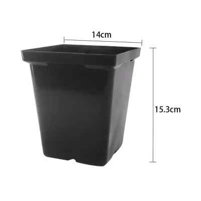 Huazhiai Small Medium Size Seeds Start Growing Pot Nursery Flower Pots & Planters Plastic Seedling Planter
