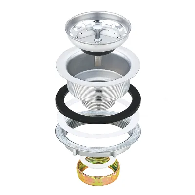 User Friendly Kitchen Sink Strainers With Easy Grip Handle for Quick Emptying