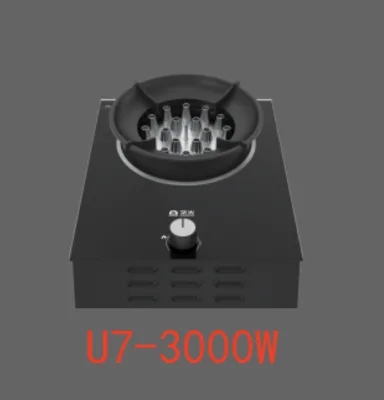 Factory Wholesale Huahuo Electric Fire Stove U7, Plug and Play to Generate Open Flame, No Gas Required