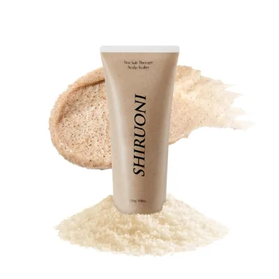 Private Label Salicylic Acid Scalp Scrub Sea Salt Deep Cleansing Scalp Exfoliator Hair Care OEM