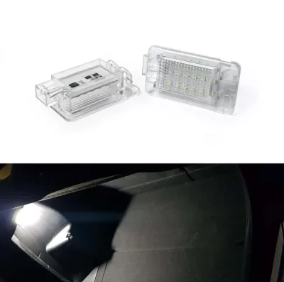 Car White LED Luggage Compartment Light Trunk Lamp for 2003-2014 Volvo XC90 XC70 S60 S60L S80 Courtesy Light Interior Trunk Lamp