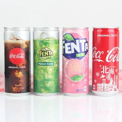 Hot Sale Japan Fenta 250ML Carbonated Soft Drinks Bottle - Cola and Canned Options
