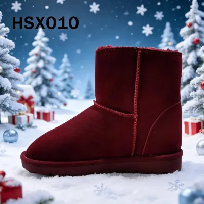 ZYF,cold Weather Using Anti-chill Wool Lining Women Snow Boots Ski Mode Slip-proof TPR Outsole Lady Red Winter Boots HSX010