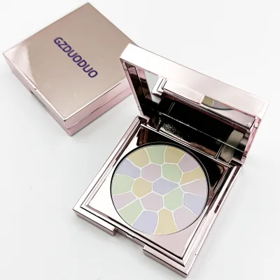 Multi-Color Waterproof Light Skin Tone Powder Cake Makeup Factory OEM Custom Foundation Sample Size