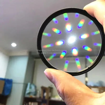 Diffraction Lens Grating Lens Diffraction CPL Lens 13500 Line Firework Filter