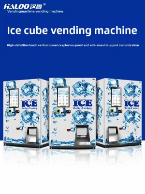 Emil Can Export Automatic Ice Vending Machines24-hour Unmanned Touch-screen Ice Dispensers From China