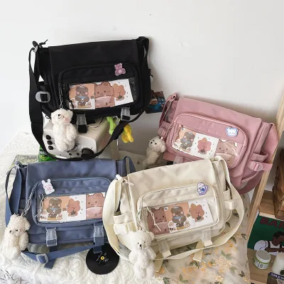 Custom Korean Style Large Capacity Ladies Shoulder Crossbody Women's Messenger Bag