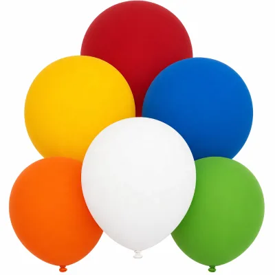 100Pcs 12 In Thickened Biodegradable High Elasticity Round Inflatable Wedding Birthday Festival Decor Party Matte Latex Balloon