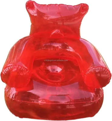 Factory Custom Modern Inflatable Sofa Bear Shaped Folding Chair-Durable Portable for Home Yard Travel & Camping