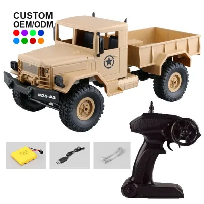 2.4G Remote Control 4WD Assembly Kit Metal Toy Truck