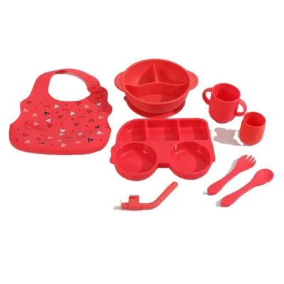 Longwell Bowl Spoon Fork Sets BPA Free Food Bowls Dinnerware Set Baby Feeding Set Wholesale Insulation Stainless Steel CARTOON
