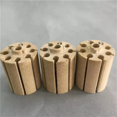 Refractory Industrial Cordierite Ceramic Infrared Heater Bobbin Tube/Parts for Cartridge Heater