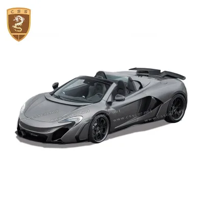 FA Style Twin Exhaust Tips Fender Flares Rear Front Bumper Wide Body Kits Suitable for McLaren MP4 12C