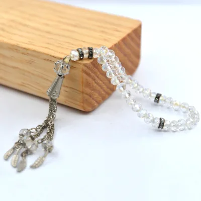 2026 Factory Wholesale 10mm Rosary Beads Glass Beads Rosary Bracelet Rosaries in Stock