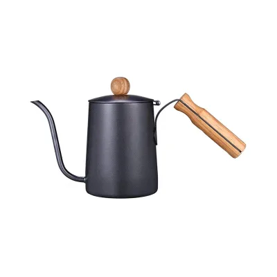 New Design Wholesale Kitchen Gooseneck Stainless Steel Coffee Drip Kettle Eco-Friendly Minimalist Custom Logo BMA