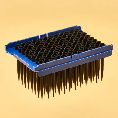 High Quality Polypropylene Conductive Pipette Tips 50ul/200ul/1000ul for Lab Medical Use High Temperature Resistance CE