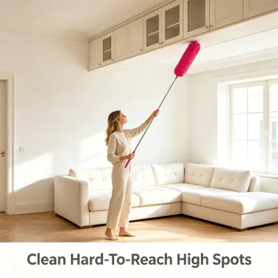 Plumeros De Limpieza Telescopic Microfiber Flexible Extendable duster Home Cleaning for Ceiling