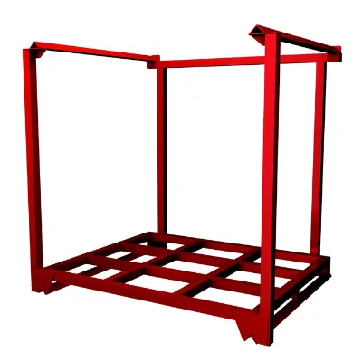 Heavy Duty Warehouse Industrial Storage Metal Portable Steel Racks Pallet Stacking Frames