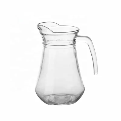 Good Quality 1L Popular Drinking Glass Jug with Lid