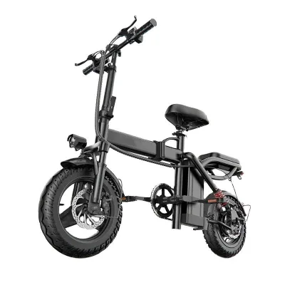 400W 48V Foldable Portable Electric Bike Mini Scooter City Lithium Battery Power Supply Max Speed 25km/h for Adults Women Men