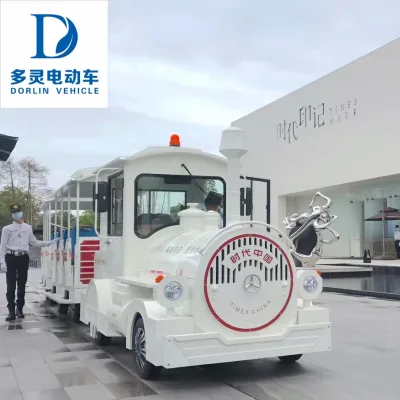 Electric Customizable 20 Seats Outdoor Park Resort Mall Trackless Sightseeing Train Tourist Train
