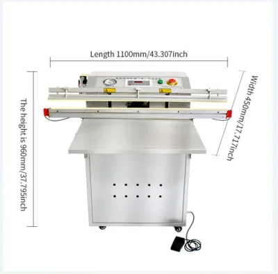 Filling and Vacuum Automatic Sealing Machine for Plastics Packages Side Sealing Bag Making Machine Sealing Machines