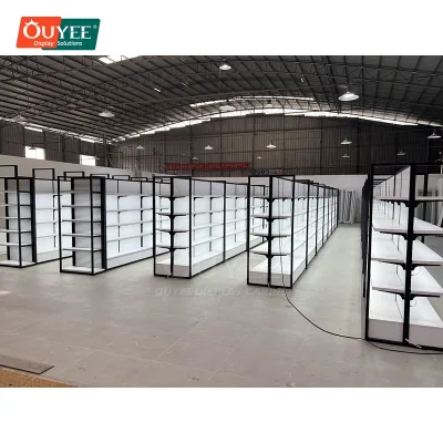 High Quality Luxury Wig Store Department Store Hair Section Layout Design Steel Hair Retail Project