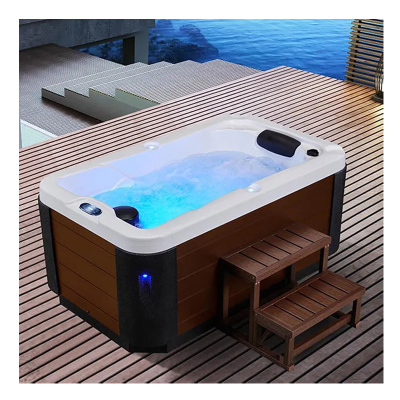 Rustic Soaking Very Small Spa Hot Tub