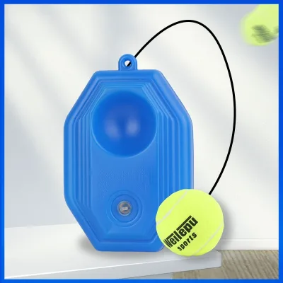Tennis Rebounder with Elastic Rope-Single Training Device for Pet Dog Exercise & Practice Ball Trainer Made in China/Guatemala