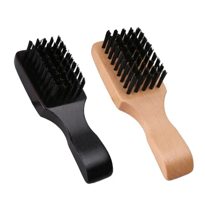 Barber Shop Wooden Shaving Brush Wild Boars Bristle Big Black Beard Brush for Men