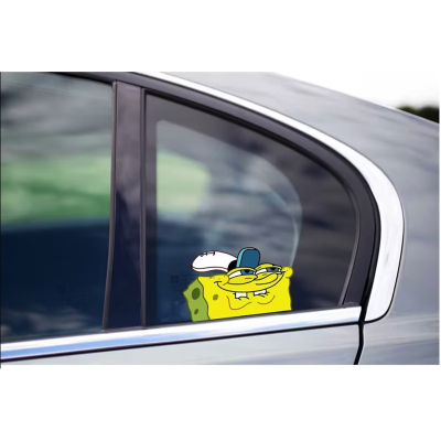 Sunproof Stickers Outdoor Use Removable Self Adhesive Cute Vinyl Die Cut Funny Custom Decals Stickers for Car