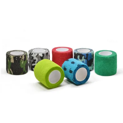 Supplier of Elastic Non-Woven Cohesive Bandage, First Aid Adhesive Bandage, For First Aid Supplies, Wrist Sprains Protection