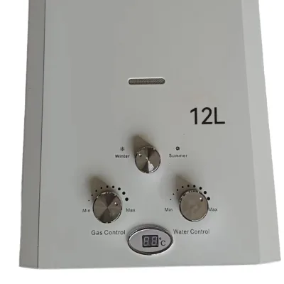 Best Selling Bathroom Gas Water Heater Security Instant Shower Household Battery-Powered Wall Hanging Mechanical Control 4-Year