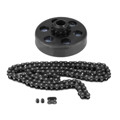 Centrifugal Clutch 3/4" Bore #35 Chain 12 Tooth Go Kart Fun Yard Kart Minibike Kart with 35 Chain