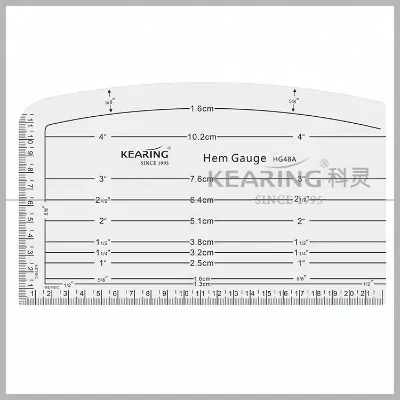 1mm Thick Strong Aviation Aluminum Metal Hem Gauge for Used for Pressing Straight or Curved Hems, Turned Edges Etc 4"*8" HG48A