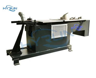 High-Speed Inverter Horizontal Shrimp-Type Elbow Machine Full Hydraulic Automatic Touchscreen Duct Making Pipe Elbow Machine