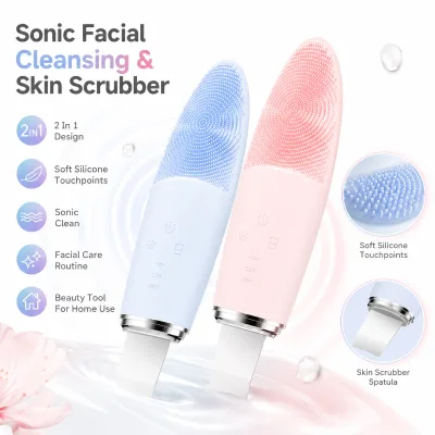 Ultrasonic Skin Spatula With High Frequency Vibration and IPX7 Waterproof for Home Skincare Routine