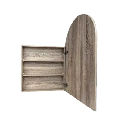 Mirror Cabinet Is Made of Medium-density Fiberboard (MDF) and Has a Damping Closing Hinge Design