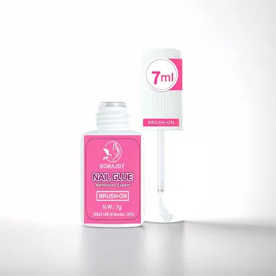 Professional Salon Nail Glue Strong Hold Long-Lasting Waterproof Adhesive for Swimming and Daily Use
