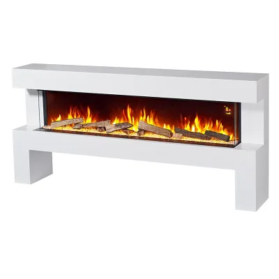 UK Best Selling Home Decoration Panoramic Inset Media Wall Electric Fire 60 Inch