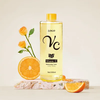 Wholesale Vegan Men's VC Deep Nourishing Skin Toner for Brightening Dark Spots Luxury Facial Care