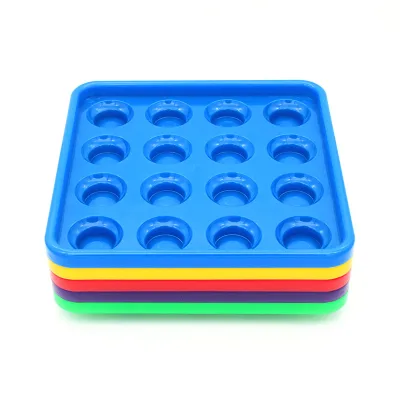 Popular Hot Sale Colorful Billiard Pool Ball Tray Pallet for 57.2mm Balls