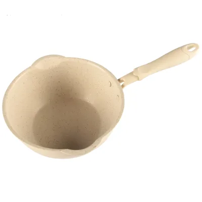 Mid-to-high-end and Light Luxury Aluminum Non-stick Wok with a Spatula Suitable for Use on Induction Cookers