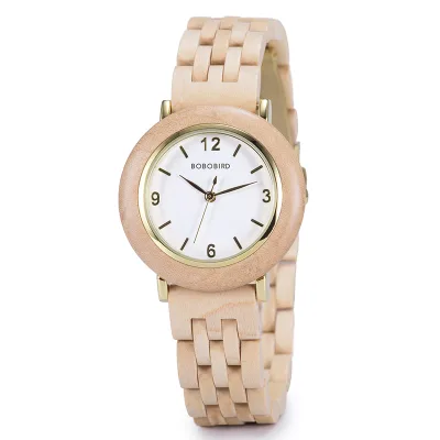 New Luxury Analog Oval Leather Sport Charm Coin Wood Watches Water Resistant Elegant Custom Logo for Women