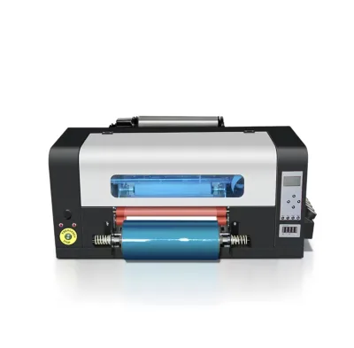 Automatic DTF XP600 Flatbed Pigment Ink T-Shirt Printing Machine with Dual Print Heads New