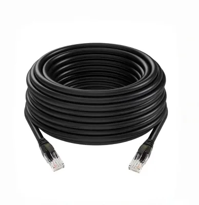 Wholesale Cat6e Gigabit High-Speed UTP RJ45 Ethernet Jumper Cable 8-Core 4-Pairs 24/26AWG PVC Jacket Copper Clad Aluminum Core